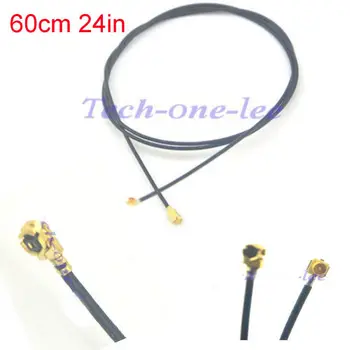 10 kos/veliko ipx moški vtič u.fl / ipx ženski priključek blok RF adapter kabel 1.13 podaljšek kabel 60cm