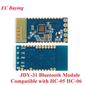 10pcs/veliko JDY-31 Bluetooth, združljiva BLE 3.0 HC-05 HC-06 Modul Serijska Vrata 2.4 G SPP Pregleden Prenos HC 05 06 JDY-30