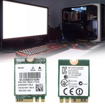 1535 NetworkCard Killer1535 Brezžični WIFI Adapter DualBand 2.4+5 G 1200M NGFF za GT72/GS60/GE62/GE72