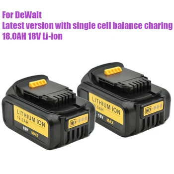 18V 18000mAh Li-ionska Baterija DCB180 Akumulatorska Baterija Za DEWALT DCB180,DCB181 XJ DCB200,DCB201,DCB201-2,DCB204,DCB20