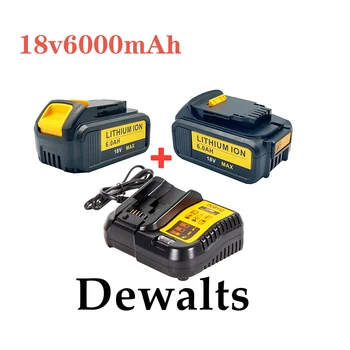 18V 6000mAh Liion Baterija DCB180 Akumulatorska Baterija Za DEWALT DCB180,DCB181 XJ DCB200,DCB201,DCB201-2,DCB204,DCB20 DCB182