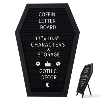 1Set Gothic Message Board Office Home Decor Pismo Odbor S 340 Bela Zamenljiva Znakov