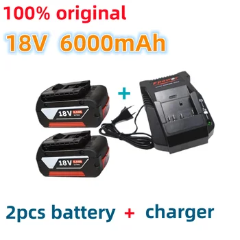 2022 izvirno novo 18v 6000mah litij-ionska baterija 18v 6.0 ah akumulator, in prenosni zamenjava bat609
