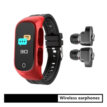 2023 Novo N8 Pametno uro S Brezžične Slušalke TWS BT-združljiv 5.0 Slušalke Klic IP67 Šport Smart Watch Ura Za Android Ios
