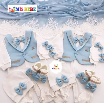 5-Kos baby boy set oblačila osebno obleko, po meri baby boy zimska oblačila sprejem določa rojen skupine