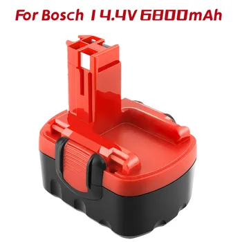 6800mAh Ni MH 14,4 V Baterijo, ki se uporablja za Bosch 14,4 V baterijo PSR BAT159 BAT038 BAT040 BAT041 BAT140 2607335685 2607335533