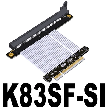 ADT-Link Univerzalno PCI-E 4.0 X8, da X16 Biti Kabel za igre na Srečo Grafike, Video/N Kartico PCI Express Gen4 8x 16x Reža za grafično procesno enoto (GPU Extender