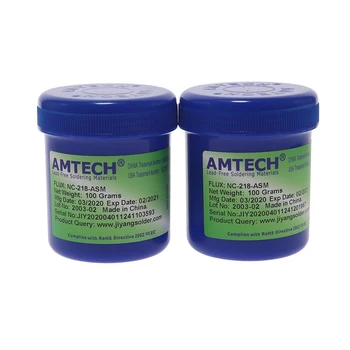 AMTECH NC-218-ASM Flux 100% Prvotne Lahko preverijo Pristnost Tin za Varjenje, Spajkanje Prilepite Rma218 Talilo za trdo Spajkanje, Varjenje