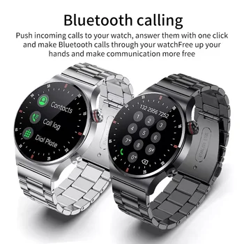 Bluetooth Klic Pametno Gledati Moške 2022 Športna Zapestnica NFC Nepremočljiva po Meri Watch Face Moških SmartWatch Za IOS Android