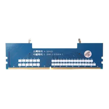 DDR4 Notebook Laptop za Namizni Adapter za Pomnilniško Kartico so-DIMM, da PC DIMM Pomnilnik DDR4 RAM Priključek Tok Tester