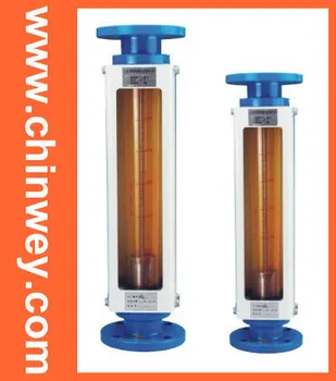 DN50 LZB -50 stekla rotameter merilnik pretoka za tekočine in plina. prirobnica povezava