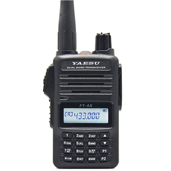 Doble banda UHF, VHF Radio de dos vias YAESU FT--4XR (Walkie Talkie Radio Walkie Talkie 50km