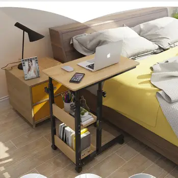 Dviganje premično nočno omarico gospodinjstvu prenosni računalnik desk spalnica leni desk posteljo, mizo preprosto majhno tabela
