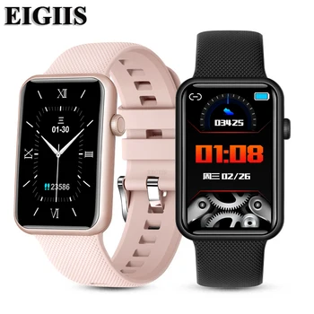 EIGIIS Smartband Ženske, Krvnega Tlaka, Telesne Temperature SmartWatch Bluetooth Klic Fitnes Tracker Športne ročne Ure Moške Smartwatch