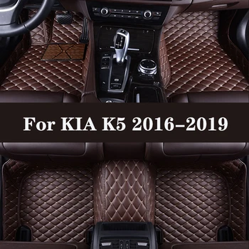 HLFNTF Polno surround po meri avtomobila talna obloga Za KIA K5 2016-2019 nepremočljiva avtomobilski deli avtomobilski pribor Avtomobilski notranjost