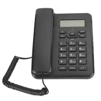 KX-T6001CID Fiksnih Telefonskih Doma Žično Daljnovod Poslovni Urad Strip Desk Telefon ABS DTMF in FSK sistem telefone