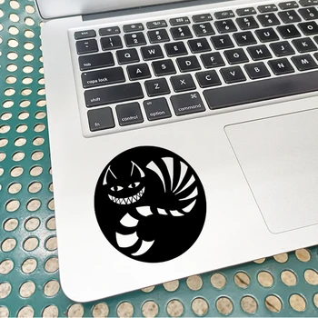Mačka Risanka Vinil Laptop sledilno ploščico Nalepke za Macbook Pro 14 16 Zraka Retina 12 13 15 cm Mac, iPad Kože Zvezek Mousepad Decal