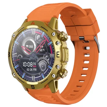 Moške velike visoke ločljivosti zaslona smartwatch, šport smartwatch, fitnes sledenje, Bluetooth klic, kompas, EKG, Ndavid, CE