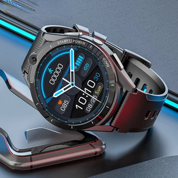 Novo LEM16 Pametno Gledati Moške 4G, Signal Android 11 Wifi Povezava Bluetooth Predvajalnik Srčni utrip Smartwatch 6 G RAM ROM 128G