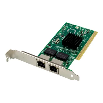 PCI DUAL Port Gigabit Server Omrežne Kartice Čip Intel 82546EB PRO/1000MT PCI-X 2 Port priključek RJ45 Ethernet NIC 1000M Omrežna kartica