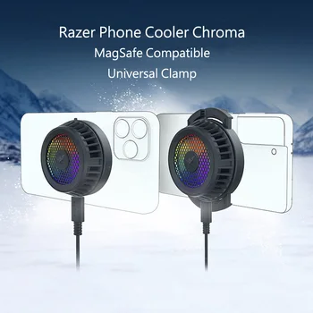 Razer Telefon, Hladilnik Chroma na Voljo Za iPhone in Android Napredno Pametni Hlajenje Tehnologije 12 RGB Led