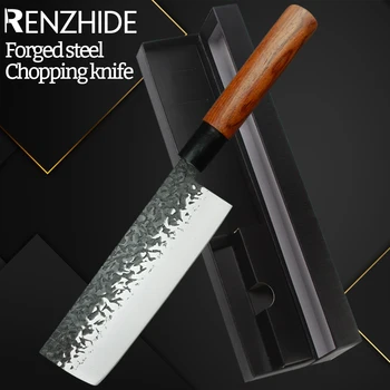 RZD Kuhinje Kuhar Kovane Mesa Cleaver Kabelski Nož 6.5