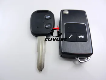 Spremenjeni ključ Lupini Avto Ključ Substrati za Chevrolet Epica Lovo Nerezane Rezilo Avto Ključ Prazne Primeru