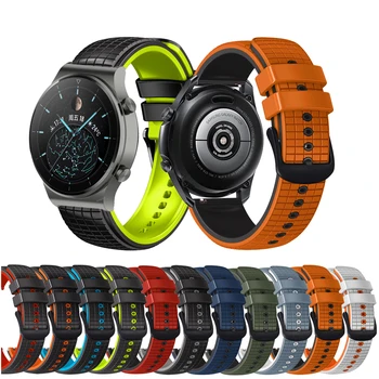 Za Huawei Watch 3 / Watch 3 Pro Nove Pametne 22 mm Trak Silikonski Watch Band Za Huawei Watch GT / GT 3 2 Pro/ GT3 GT2 Pro Zapestnica
