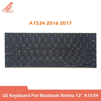 Zgodnje 2016 Sredi Leta 2017 Laptop A1534 NAS angleško Tipkovnico Za Macbook Retina 12