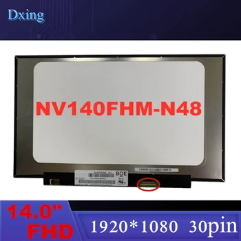 14.0 IPS Prenosni računalnik, LCD Zaslon NV140FHM-N48 Fit B140HAN04.0 N140HCA-EBA Za Lenovo ideapad 330S-14IKB 330S-14AST 1920x1080 30pin