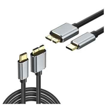 5Gbps USB C-B Kabel 3.0, Tip C-B Trdi Disk Kabel,-B USB C Kabel za Prenosni računalnik(3.3 Ft)