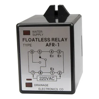 AFR-1 AC 220V floatless ravni rele / stikalo z vtičnico znanja 220VAC