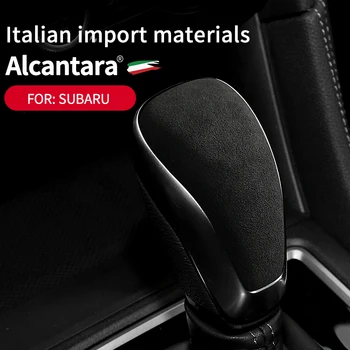 Alcantara Antilop Avto Prestavna Ročica Pokrov Dekorativne Nalepke Za leto 2018-2021Subaru XV 2019-2021Forester Subaru Opremo