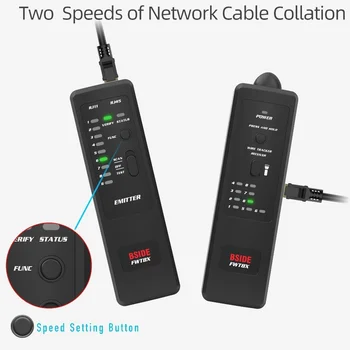BSIDE FWT8X Dvojni Način Omrežja Žice Tracker Kabel Toner RJ11 RJ45 Natančno Ethernet LAN Sledilnega Analyzer Detektor Skladu Finder