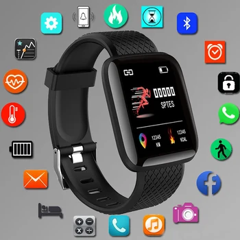 Digitalni športen Bedeti funkcije vključujejo korak štetje življenje nepremočljiva Bluetooth smartwatch
