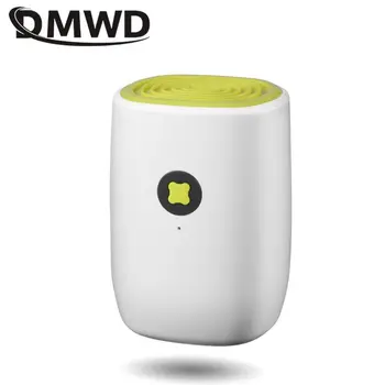 DMWD Ultra-tih Dehumidifier 220V Mini Zraka za Lase, ki Absorbira Vlago Za Domačo Kopalnico, Klet, Spalnico, Kuhinjo, Garaža 800ML