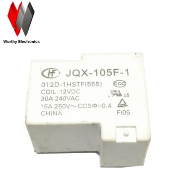 Free shiping debelo 10pcs/veliko rele JQX-105F-1-012D-1HSTF