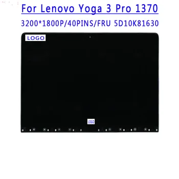 FRU 5D10F76130 13,3 palca 3200X1800 40Pins EDP LTN133YL03 LCD na Dotik Zbora Za Lenovo Yoga 3 Pro 1370 LCD Zaslon na Dotik Skupščine