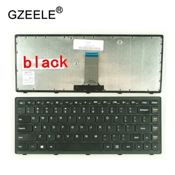 GZEELE novi NAS laptop tipkovnici Lenovo G400S G405S S410p G400AS G410s Z410 g405s FLEX14A FLEX14g Flex 14D črno srebrni okvir