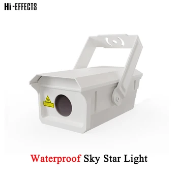 HI-UČINKI na Prostem Star Nebo Lahka Nepremočljiva 7 Barv Žarek Laserski Projektor za Scensko Področju Opreme za Razsvetljavo za Kvadratni Park