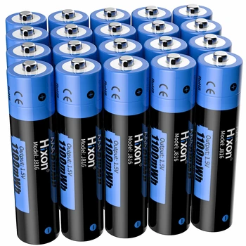 Hixon AAA 1100mWh 1,5 V baterija Li-Ionska Akumulatorska Baterija ,Podpora Debelo, Svetilko, Ventilator , avtomat Za Miško So na Voljo