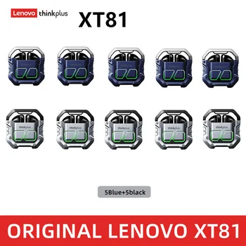 Lenovo XT81 slušalke 10pcs Bluetooth slušalke igralec Športne Slušalke Nepremočljiva TWS z Mikrofonom Brezžične slušalke 5/10PCs