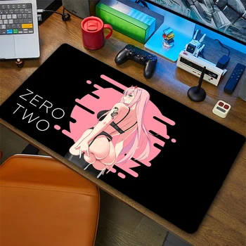 Nič Dveh Draga Anime Mouse Pad Igralec Iger na srečo Nova Velika tipkovnica tipke Desk Preproge MousePads Laptop Anti-slip Preprogo Igralec Mehko