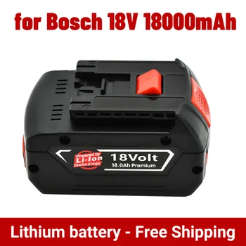 Original 18V 18000mah polnilna litij-ionska baterija za 18V Akumulator 18Ah rezervni del prenosne BAT609 kazalnik lightf