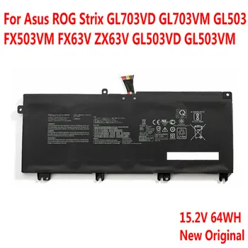 Resnično 15.2 V 64WH B41N1711 Laptop Baterija Za Asus ROG Strix GL703VD GL703VM GL503 FX503VM FX63V ZX63V GL503VD GL503VM