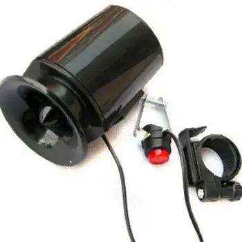 Ultra-glasno Kolo, Kolesarski Zvonec Rog 6 Zvoka Električno Kolo Alarm Zvočnik Glasno Kolesarjenje Nepremočljiva iz Nerjavečega Plastičnih Varnost Noč