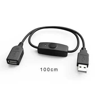 USB 2.0 Podaljšek Kabel, Adapter Kabel za Vožnjo Diktafon LED Desk USB Ventilator LED Trakovi B0KA