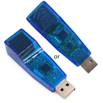 USB Ethernet Adapter 10/100Mbps Kartico Priključek Rj45 Lan Pretvornik Novo Dropship
