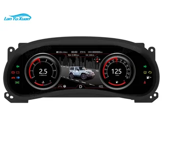 Zaslon na dotik Nadgradnje LCD nadzorno ploščo Nov Avto Multifunkcijski Digitalni Instrument Grozd za Jeep Wrangler